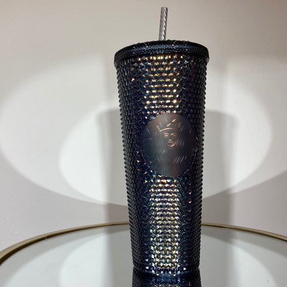 New Starbucks Dark Unicorn Black Studded Tumbler - Picture 2 of 2